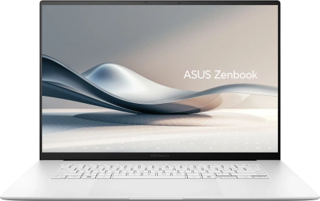 Ноутбук ASUS Zenbook S 16 OLED UM5606WA-RK226W AMD RYZEN AI 9 365(10C)  LPDDR5X 24GB 1TB PCIE G4 SSD   16" OLED WQXGA+ BEND GLARE GG,400NITS(HDR),DCI-P3:100% 120Hz WIN11 HOME  Scandinavian White