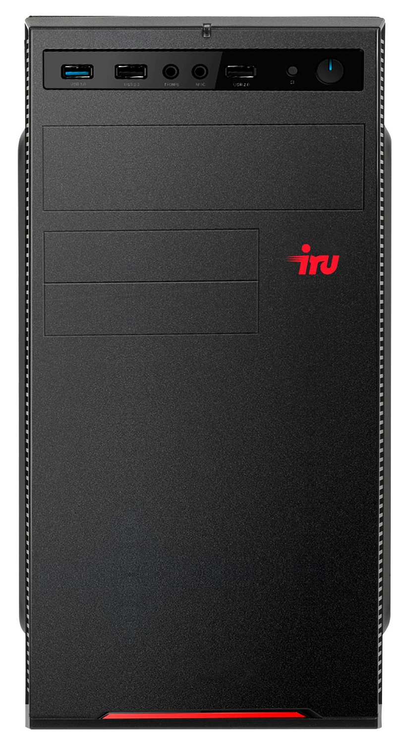 ПК IRU Home 310H5SE MT i5 10400 (2.9) 8Gb 1Tb 7.2k SSD240Gb UHDG 630 Windows 10 Professional 64 GbitEth 400W черный (1610467)