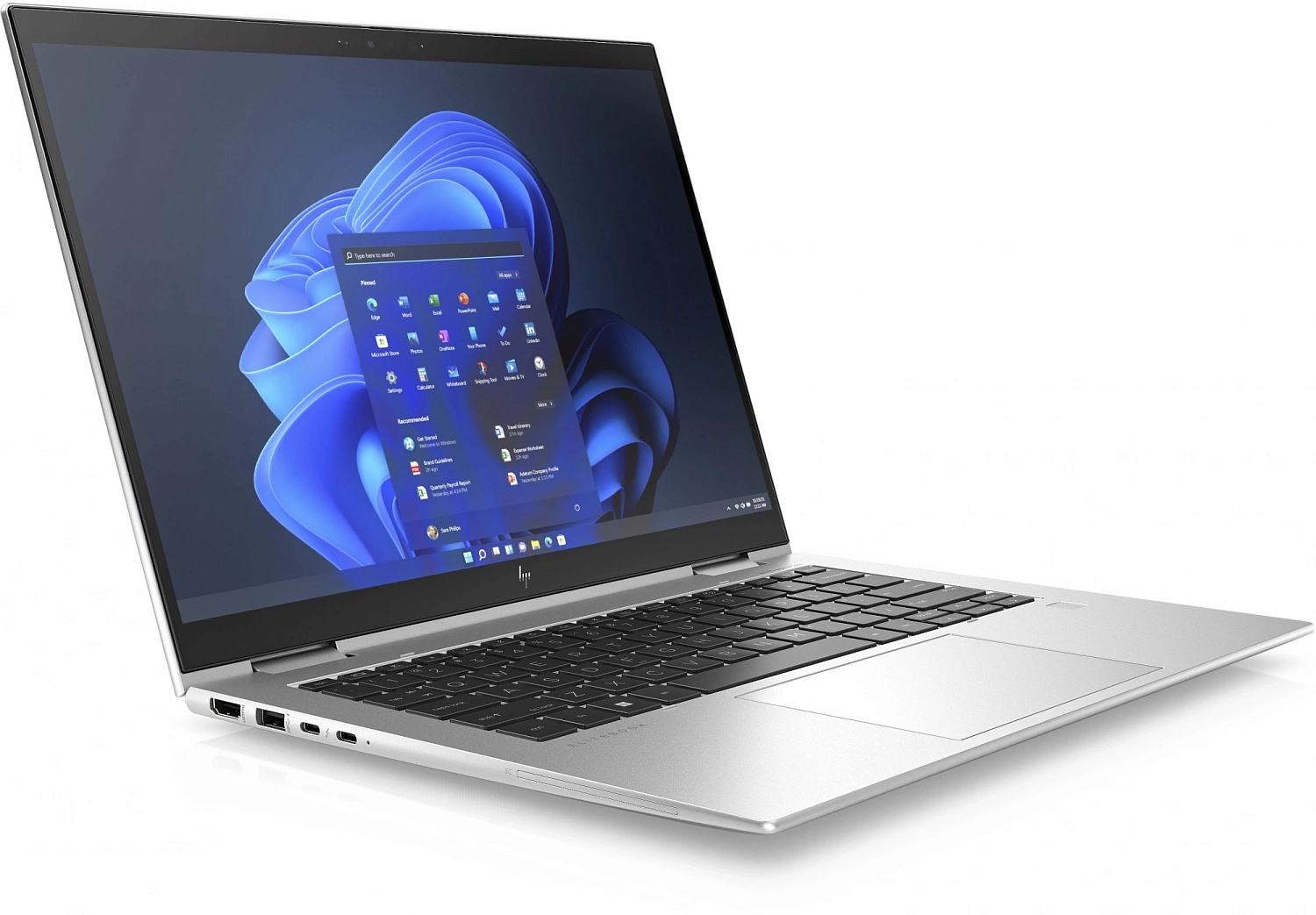 Трансформер HP EliteBook x360 1040 G9 Core i7 1255U 16Gb SSD512Gb Intel Iris Xe graphics 14" Touch WUXGA Windows 10 Professional 64 upgW11Pro silver WiFi BT Cam (5Z5D0EAR)
