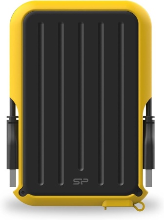 Жесткий диск Silicon Power USB 3.0 2TB SP020TBPHD66SS3Y Armor A66 2.5" желтый