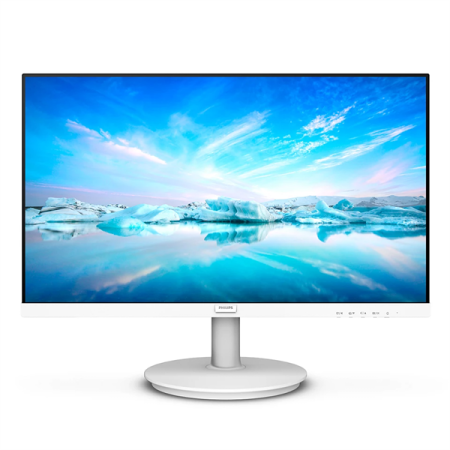 Монитор 23,8" Philips 241V8AW 1920x1080, WLED, 16:9, IPS, 250cd, 1000:1, MID, 4ms, 178/178, VGA, HDMI, 75Hz, Speakers, Tilt, Внутр, VESA, Black, 3y