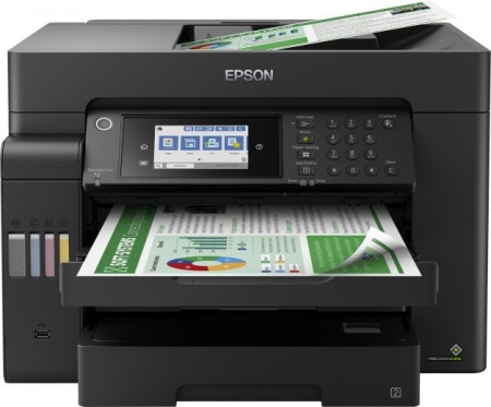 МФУ струйный Epson L15150 (C11CH72404/C11CH72505) A3+ Duplex Net WiFi черный