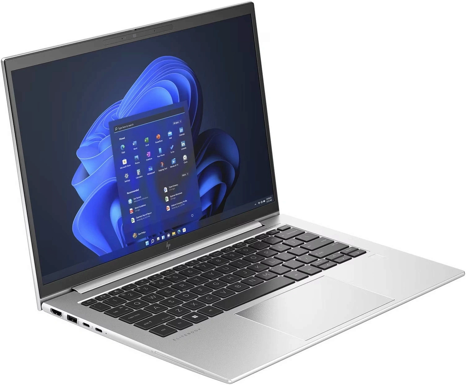 Ноутбук HP EliteBook 1040 G10 Core i7 1355U 16Gb SSD512Gb Intel Iris Xe graphics 14" WUXGA (1920x1200) Windows 11 Pro 64 silver WiFi BT Cam (926X0ES)