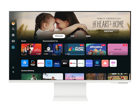 Монитор Samsung 32" Smart monitor M8 S32DM801UI VA 16:9 3840x2160x60Hz 4ms 400cd 3000:1 178/178 1млрд HDMI USB-C(65W) 2*USB 2.0 Spk10W Tizen HDR10+ sRGB 99% Tilt HAS Pivot  (существенное повреждение коробки)