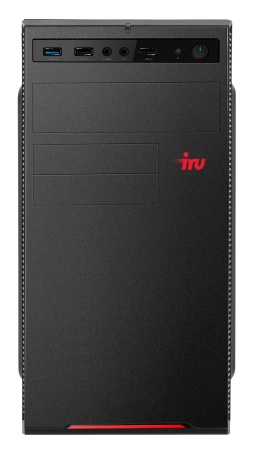 ПК IRU Game 310H5GS MT i3 10105 (3.7) 8Gb SSD480Gb GTX1660 Super 6Gb Windows 11 Home Single Language 64 GbitEth 500W черный (1783888)