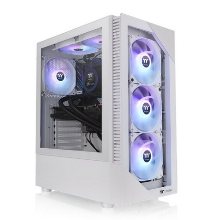 View 200 TG ARGB Snow CA-1X3-00M6WN-00 /White/Win/SPCC/Tempered Glass*1/120mm ARGB Lite Fan*3/Brown CA-1X3-00M6WN-00 /White/Win/SPCC/Tempered Glass*1/120mm ARGB Lite Fan*3/Brown Box