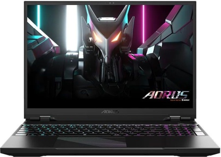 Ноутбук Gigabyte Aorus 16 BKF Core i7 13700H 16Gb SSD1Tb NVIDIA GeForce RTX4060 8Gb 16" QHD (2560x1440) Free DOS black WiFi BT Cam (BKF-73KZ654SD)