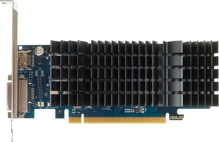 Видеокарта Asus PCI-E GT1030-SL-2G-BRK NVIDIA GeForce GT 1030 2048Mb 64 GDDR5 1228/6008 DVIx1 HDMIx1 HDCP Ret low profile