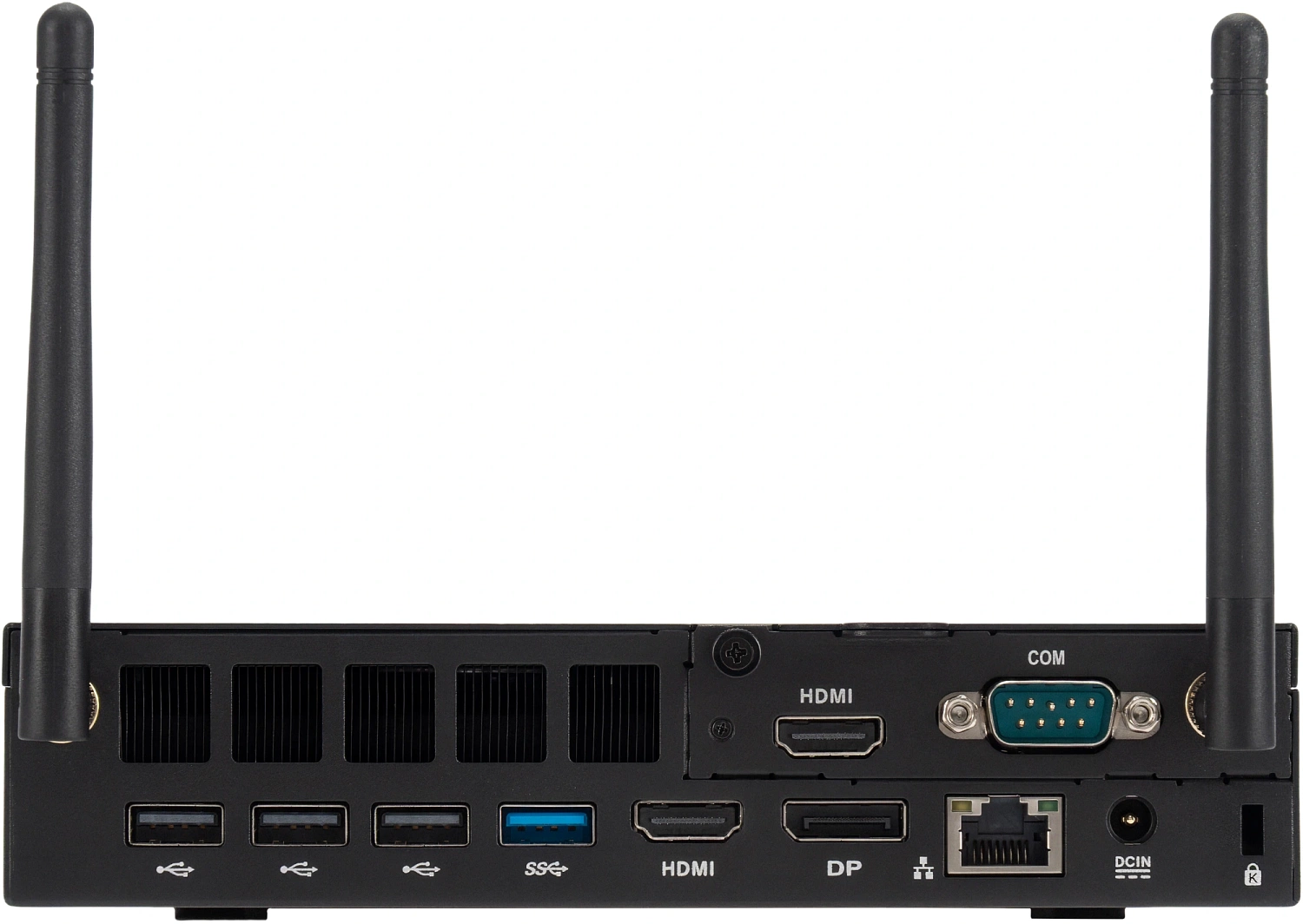 Неттоп IRU Tactio 310H6ITF i3 14100 (3.5) 8Gb SSD256Gb UHDG 730 Windows 11 Pro GbitEth WiFi BT 120W черный (RUS) (2176177)