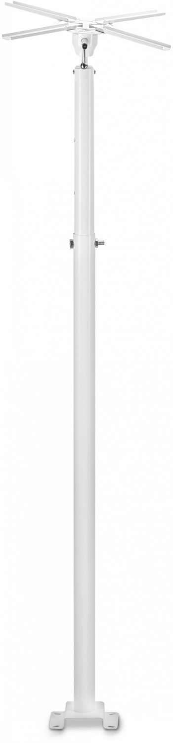 Кронштейн для проектора Buro PR06-W белый макс.20кг потолочный поворот и наклон