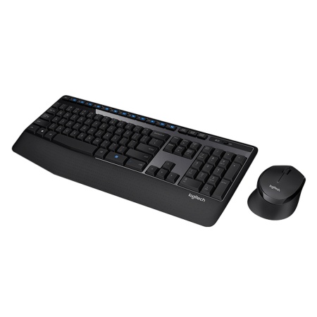 Клавиатура+мышь Logitech Wireless Desktop MK345 (Keybord&mouse), Black, [920-008534]