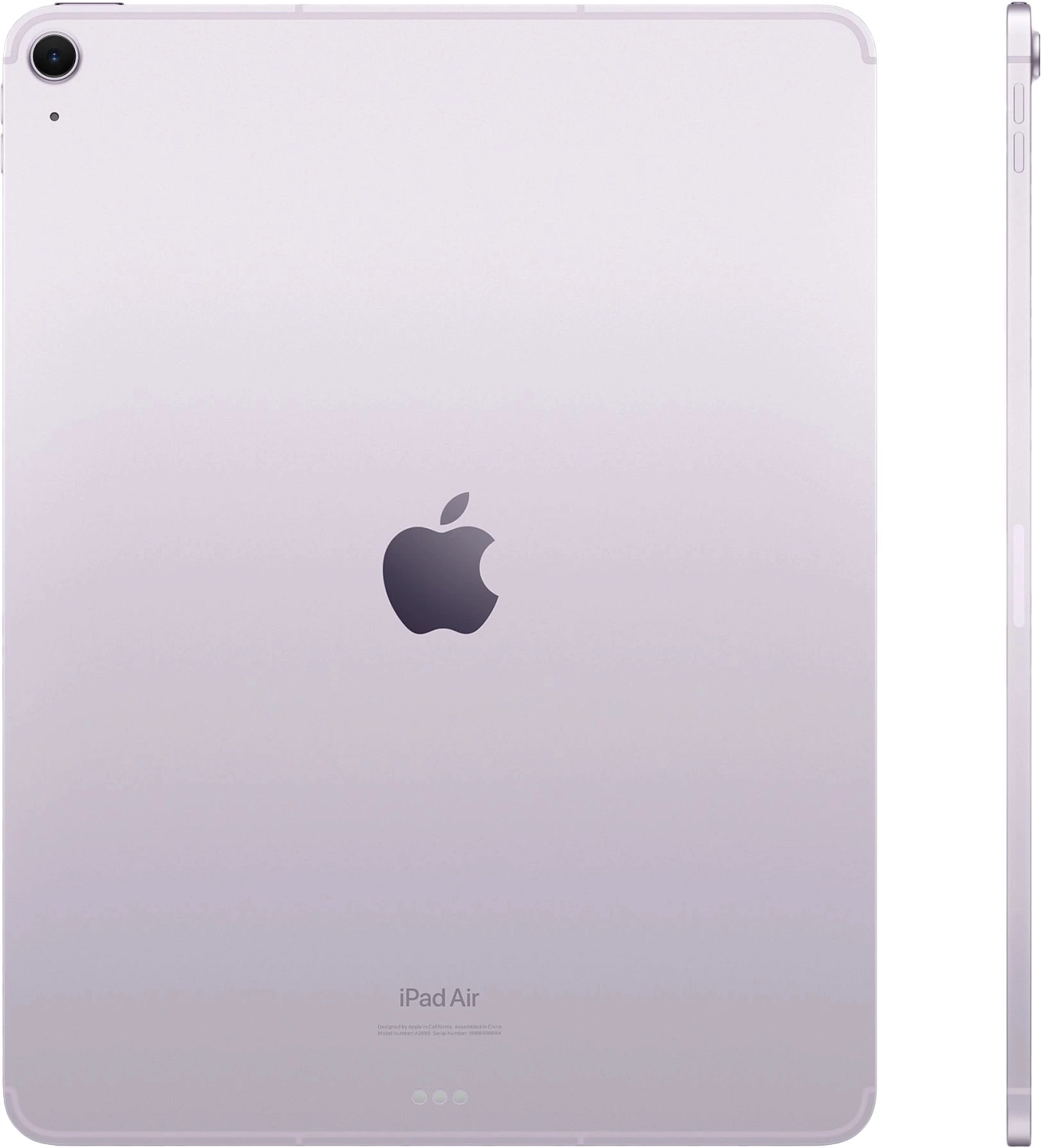 Планшет Apple iPad Air 2024 A2899 M2 2.99 8C RAM8Gb ROM128Gb 13" IPS 2732x2048 5G eSIM iOS фиолетовый 12Mpix 12Mpix BT WiFi 9hr