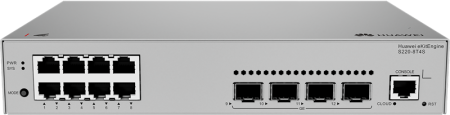 Коммутатор HUAWEI eKit S220-8T4S (L2+, 8*10/100/1000BASE-T ports, 4*GE SFP ports, built-in AC power)