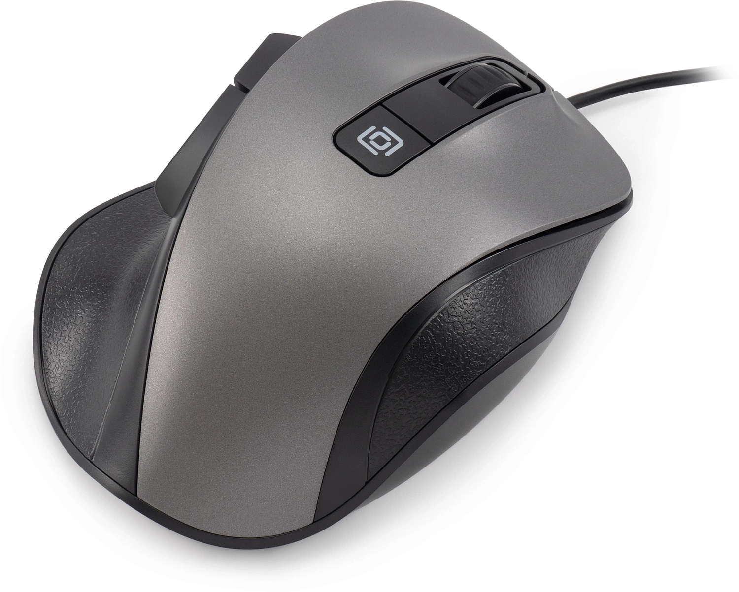 Мышь Оклик 504M черный/серый оптическая (3600dpi) silent USB (6but) Мышь Оклик 504M черный/серый оптическая (3600dpi) silent USB (6but)