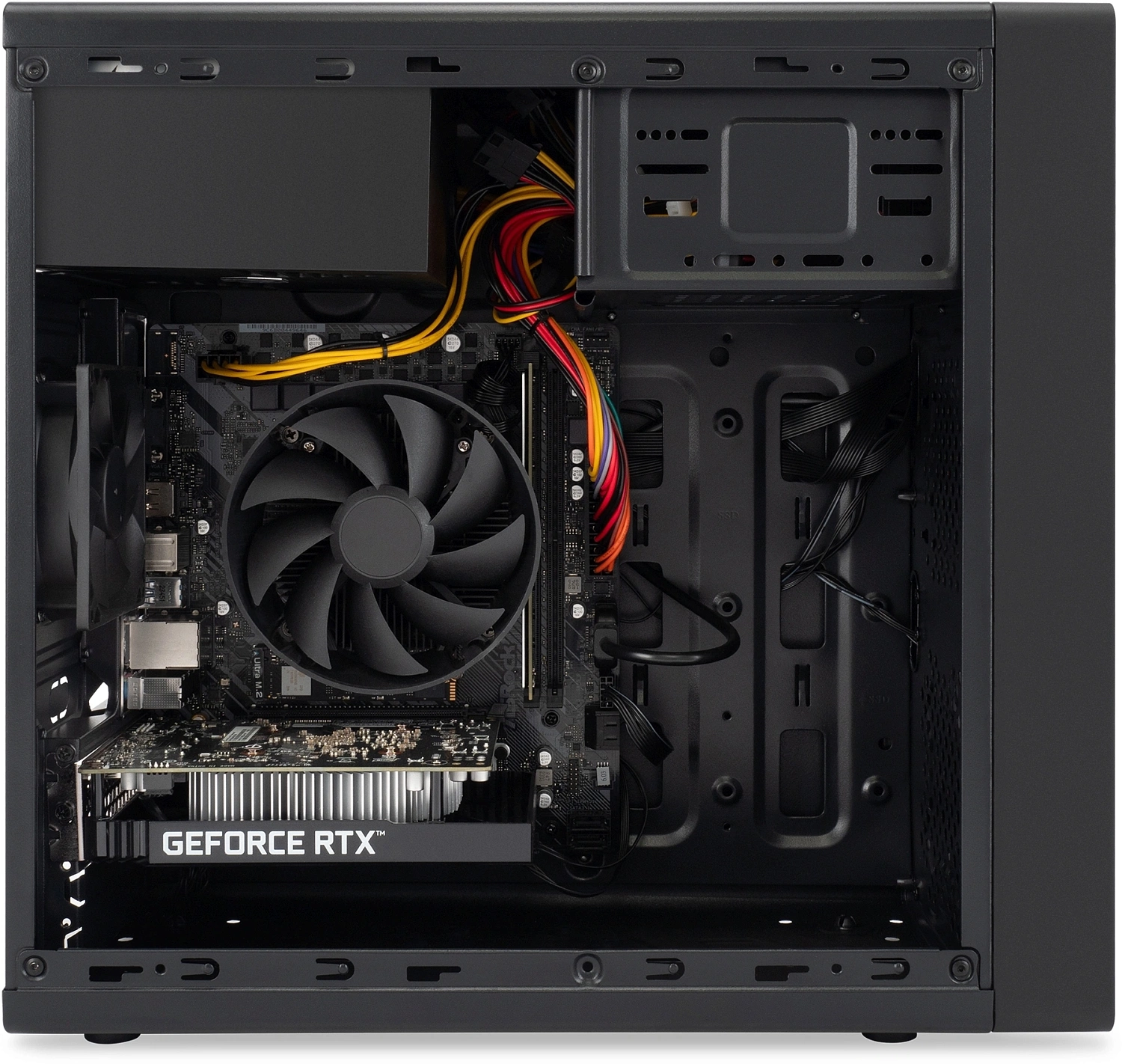 ПК IRU Tactio 310H6SEA MT i5 12400F (2.5) 32Gb SSD512Gb RTX3050 8Gb FreeDOS GbitEth 500W черный (2111271)