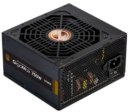 Блок питания Zalman ZM750-GVII, 750W, ATX12V v2.31, EPS, APFC, 12cm Fan, 80+ Bronze, Retail