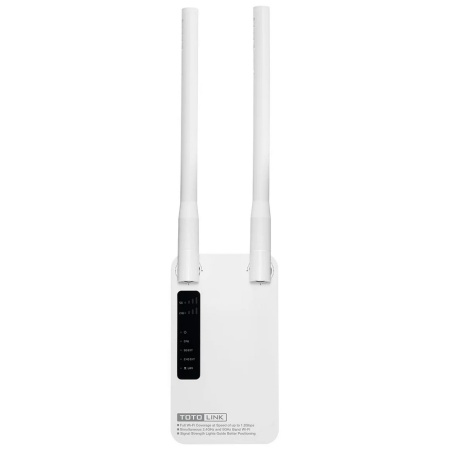 EX1200M TOTOLINK AC1200 Dual Band WiFi Range Extender 1*LAN FE Port, 1*2.4G WPS button, 1*5G WPS button,1*Power ON/OFF button, 2*5dBi external antennas {20}