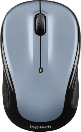 Мышь Logitech M325s серый/черный оптическая (1000dpi) беспроводная BT/Radio USB для ноутбука (3but)