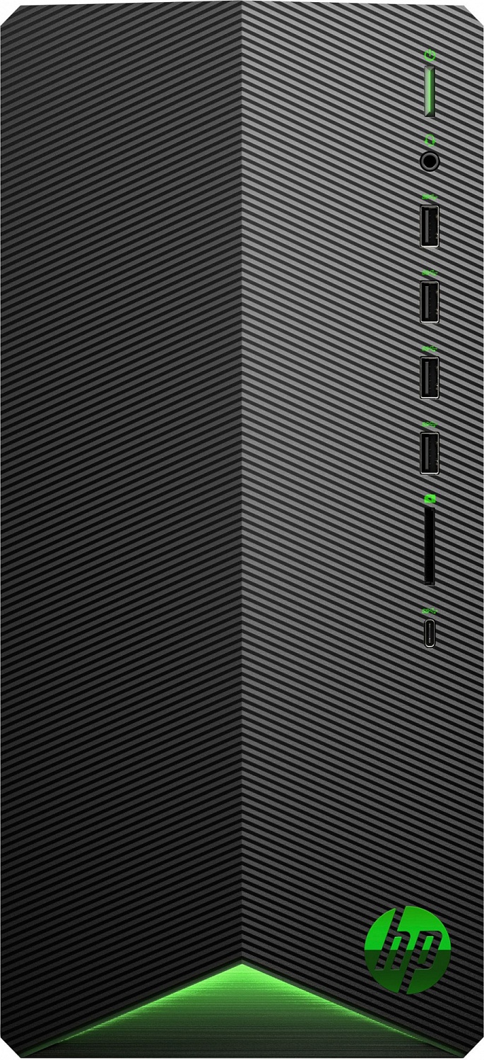 ПК HP Pavilion TG01-2104ur MT Ryzen 5 5600G (3.9) 8Gb SSD256Gb GTX1650 4Gb CR Free DOS 3.0 GbitEth WiFi BT 310W черный (5S4G1EA)