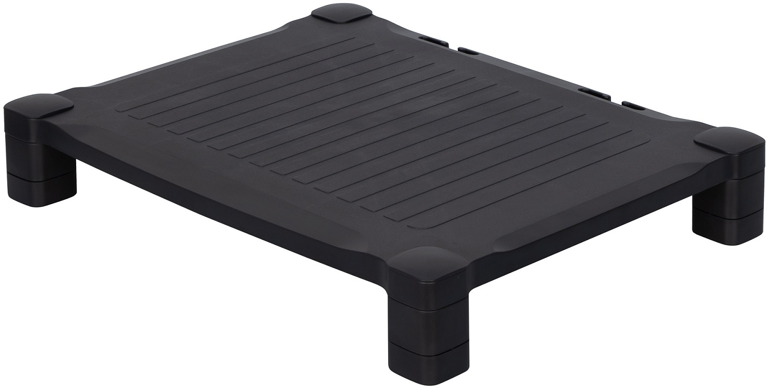 Подставка под монитор Бюрократ Block черный