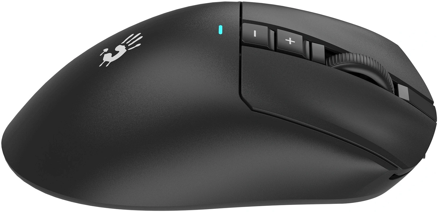 Мышь A4Tech Bloody R73 Ultra Duo черный оптическая 20000dpi беспров. USB-C 7but (R73 ULTRA DUO BLACK) Мышь A4Tech Bloody R73 Ultra Duo черный оптическая 20000dpi беспров. USB-C 7but (R73 ULTRA DUO BLACK)