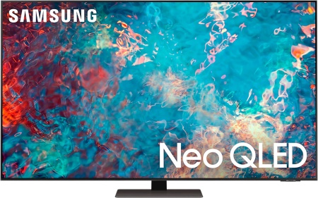 Телевизор QLED Samsung 65" QE65QN87AAUXRU Series 8 черненое серебро 4K Ultra HD 120Hz DVB-T2 DVB-C DVB-S2 USB WiFi Smart TV (RUS)