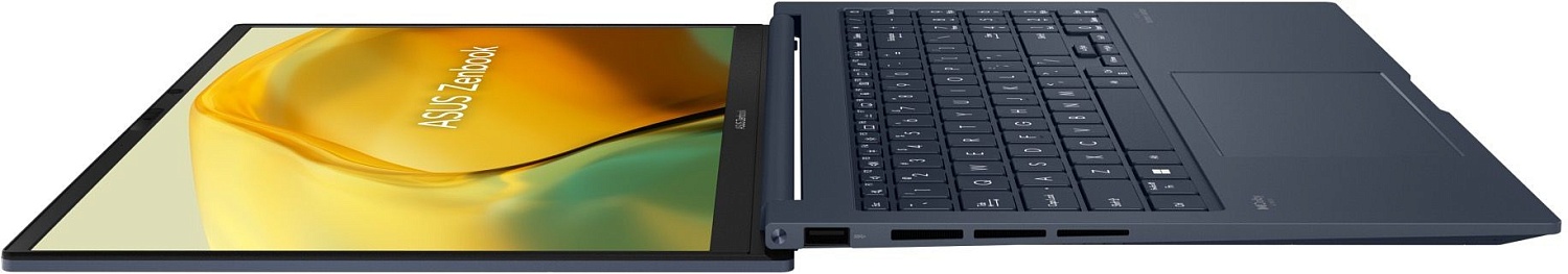 Ноутбук Asus Zenbook 15 UM3504DA-BN250 Ryzen 5 7535U 16Gb SSD512Gb AMD Radeon 15.6" IPS FHD (1920x1080) noOS blue WiFi BT Cam Bag (90NB1161-M009E0)