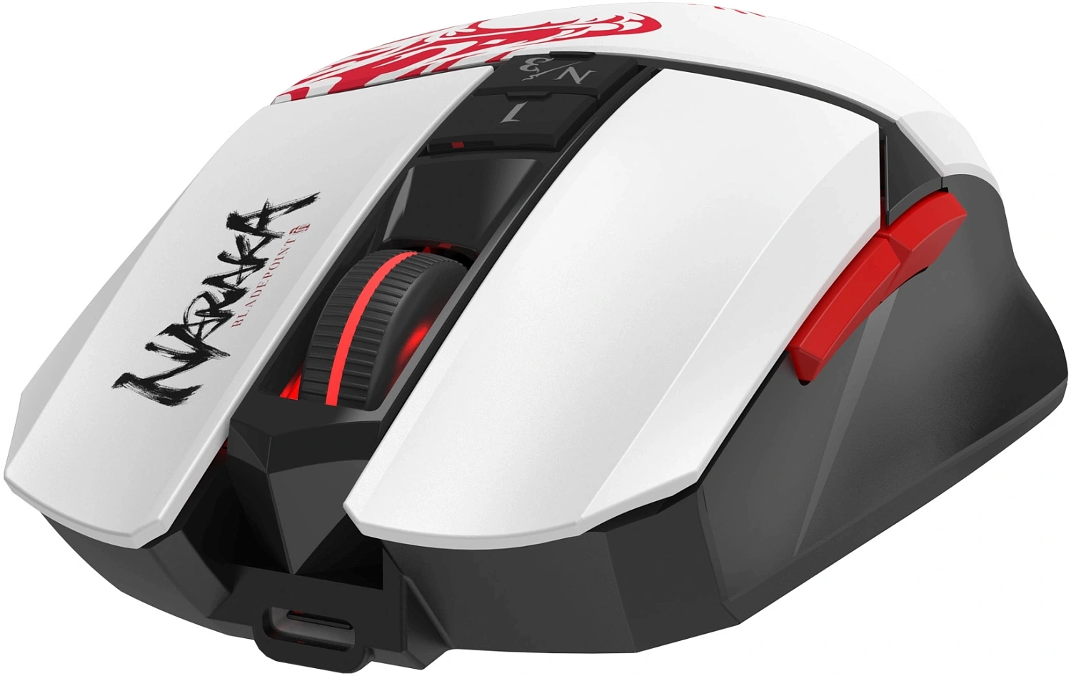 Мышь A4Tech Bloody R36 Ultra черный/белый/красный оптическая 12000dpi беспров. USB 7but (R36 ULTRA NARAKA USB) Мышь A4Tech Bloody R36 Ultra черный/белый/красный оптическая 12000dpi беспров. USB 7but (R36 ULTRA NARAKA USB)