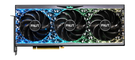 Видеокарта Palit PCI-E 4.0 RTX4070Ti GAMEROCK NVIDIA GeForce RTX 4070TI 12288Mb 192 GDDR6X 2310/21000 HDMIx1 DPx3 HDCP Ret