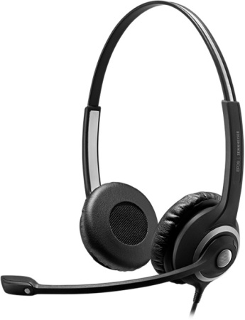 Наушники с микрофоном Epos Sennheiser SC 260 черный 2.9м накладные оголовье (1000515)