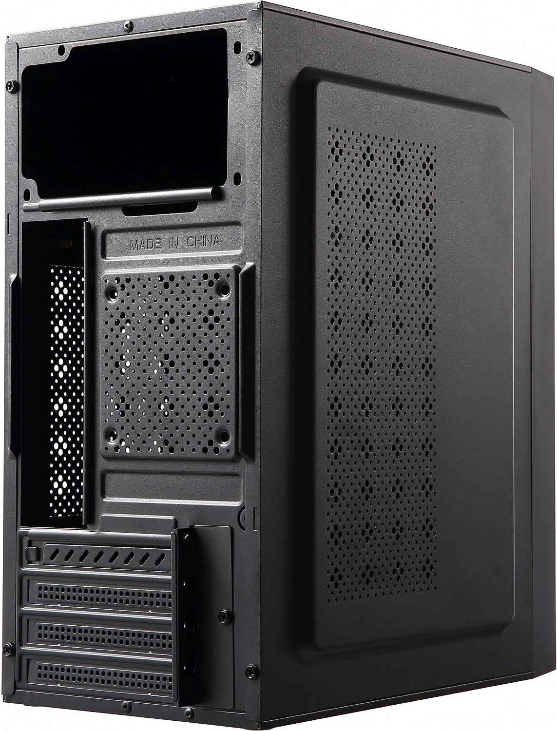 Корпус Accord ACC-261B черный без БП mATX 1x80mm 1x92mm 2x120mm 2xUSB2.0 1xUSB3.0 audio