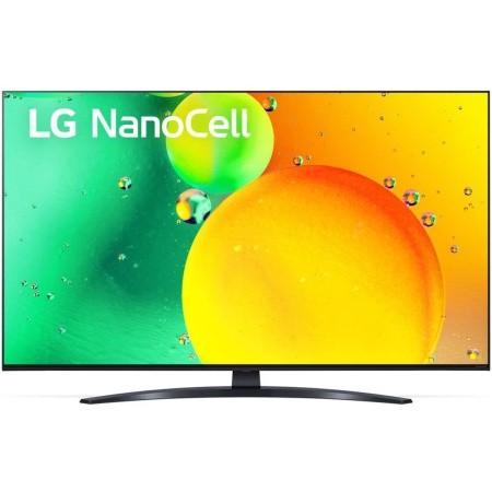 Телевизор LED LG 50" 50NANO769QA.ARU синяя сажа 4K Ultra HD 60Hz DVB-T DVB-T2 DVB-C DVB-S DVB-S2 WiFi Smart TV (RUS)