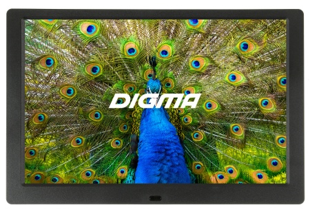 Фоторамка Digma 10.1" PF-1043 IPS 1280x800 черный пластик ПДУ Видео