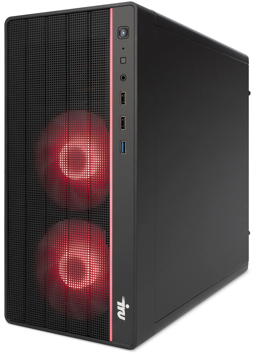 ПК IRU Tactio 310H6SEA MT i5 14400F (2.5) 32Gb SSD512Gb RTX5050 8Gb без ОС GbitEth 500W черный (RUS) (2164591)