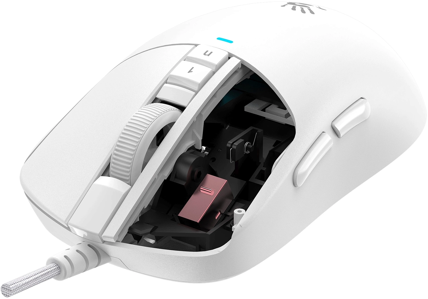 Мышь A4Tech Bloody W72 Ultra белый оптическая 20000dpi USB 7but Мышь A4Tech Bloody W72 Ultra белый оптическая 20000dpi USB 7but