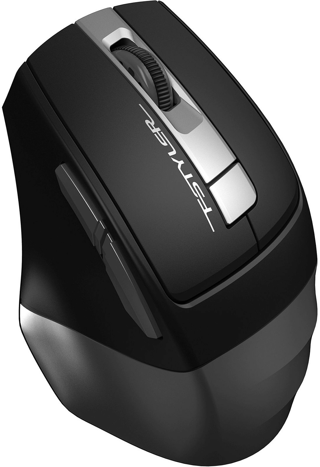 Мышь A4Tech Fstyler FG35S серый/черный оптическая (2000dpi) silent беспроводная USB (5but) Мышь A4Tech Fstyler FG35S серый/черный оптическая (2000dpi) silent беспроводная USB (5but)