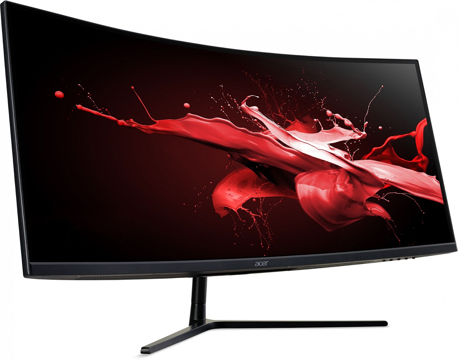 Монитор Acer 34" Nitro EI342CKRPbmiippx черный VA LED 1ms 21:9 HDMI M/M матовая Piv 3000:1 400cd 178гр/178гр 3440x1440 144Hz FreeSync DP UW 7.02кг