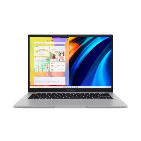 Ноутбук ASUS VivoBook S15 OLED M3502QA-MA108 AMD Ryzen 5 5600U/8Gb/512Gb SSD Nvme/15.6" 2.8K (2880 x 1620) OLED WiFi/BT/Cam/No OS/1.8Kg/Neutral Grey/RU_EN_Keyboard