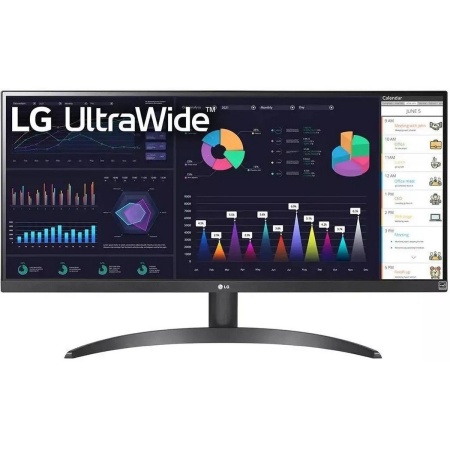 Монитор 29" LG 29WQ500-B Grey (IPS, 2560x1080, HDMI+DP, 5 ms, 178°/178°, 250 cd/m, 1000:1, 100Hz)