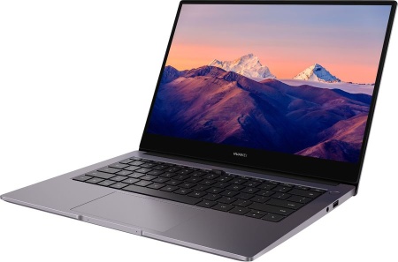 Ноутбук Huawei MateBook B3-520 Core i7 1165G7 16Gb SSD512Gb Intel Iris Xe graphics 15.6" IPS FHD (1920x1080) Windows 10 Professional grey space WiFi BT Cam (53013FCE)