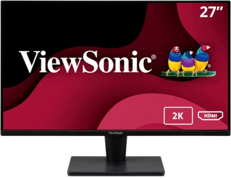 Монитор ViewSonic 27" VA2715-2K-MHD черный VA LED 5ms 16:9 HDMI M/M матовая 250cd 178гр/178гр 2560x1440 75Hz DP WQ 3.6кг