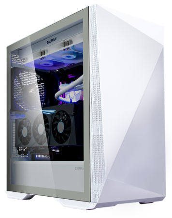 Корпус ZALMAN Z9 ICEBERG, EATX, WHITE, WINDOW, 4x3.5", 6x2.5", 2xUSB2.0, 2xUSB3.0, 1xUSB 3.1 Gen2 Type-C, FRONT 1x140mm, REAR 1x140mm