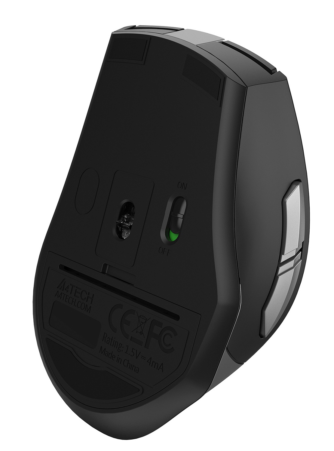 Мышь A4Tech Fstyler FG35 серый/черный оптическая (2000dpi) беспроводная USB (6but) Мышь A4Tech Fstyler FG35 серый/черный оптическая (2000dpi) беспроводная USB (6but)