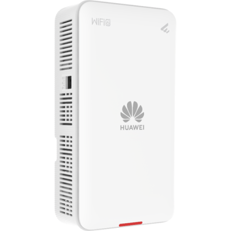 Точка доступа HUAWEI Wall-plate AP263, Wi-Fi 6, indoor, Dual Radio(2.4G/5GHz), 2*2/2*2 MU-MIMO, 1*GE Base-T, 1*GE Base-T, BLE, USB, internal smart antennas