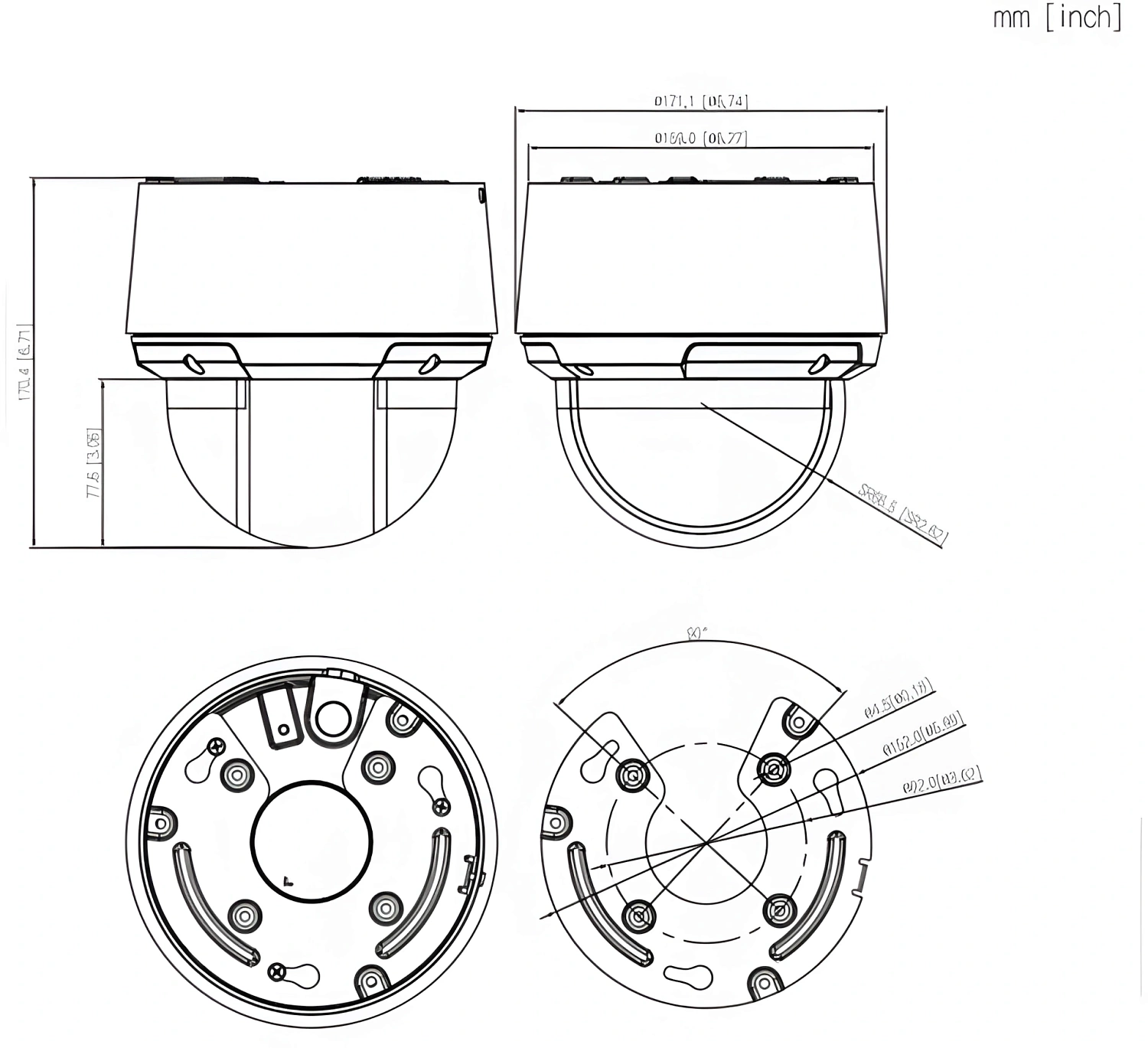 Камера видеонаблюдения IP Dahua PTZ DH-SD4A216DB-HNY 5-80мм цв.