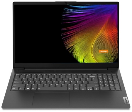 Ноутбук Lenovo V15 G2 ALC Ryzen 7 5700U 8Gb SSD512Gb AMD Radeon 15.6" TN FHD (1920x1080) noOS black WiFi BT Cam (82KD002SRU)