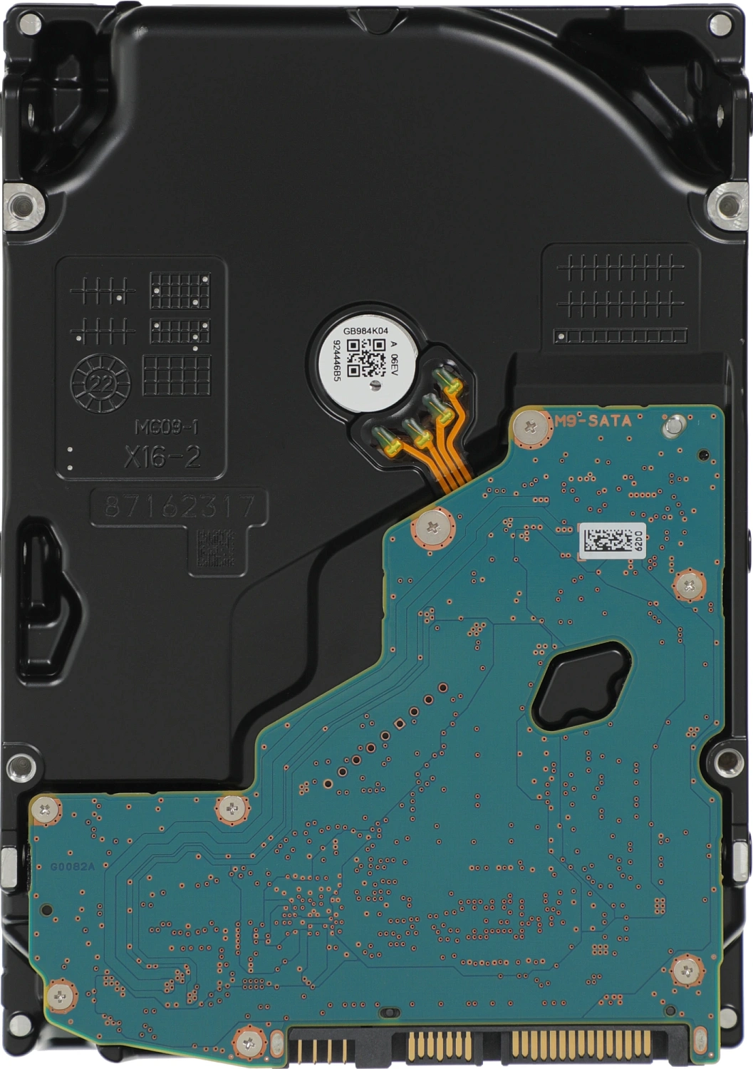 Жесткий диск серверный 3.5" 14TB Toshiba MG09 Series SATA 6Gb/s, 7200rpm, 512MB, 512e/4Kn, CMR, Helium, Bulk