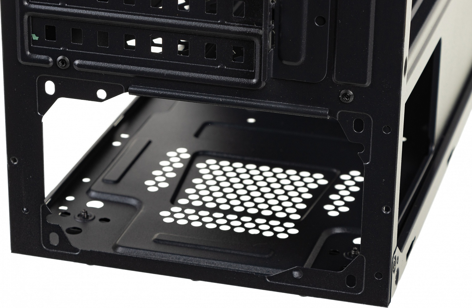 Корпус Accord K-18 черный без БП ATX 6x120mm 2xUSB2.0 1xUSB3.0 audio bott PSU