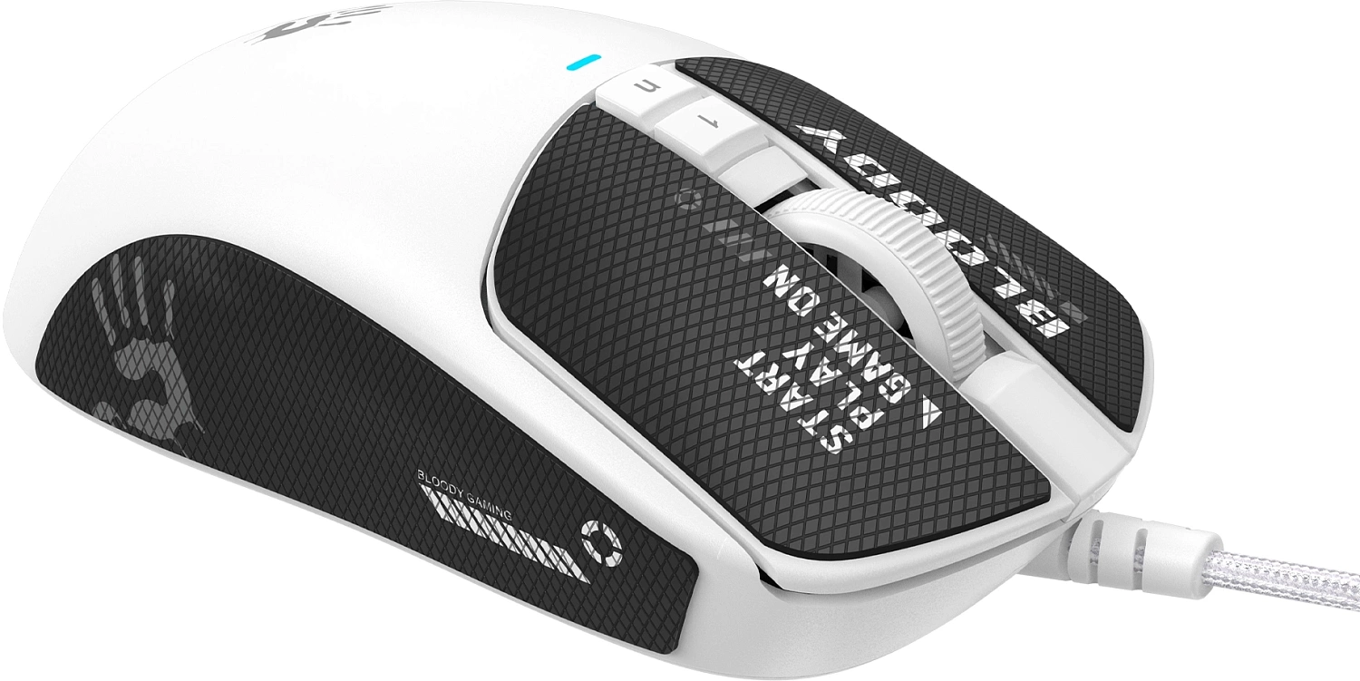 Мышь A4Tech Bloody W72 Ultra белый оптическая 20000dpi USB 7but Мышь A4Tech Bloody W72 Ultra белый оптическая 20000dpi USB 7but