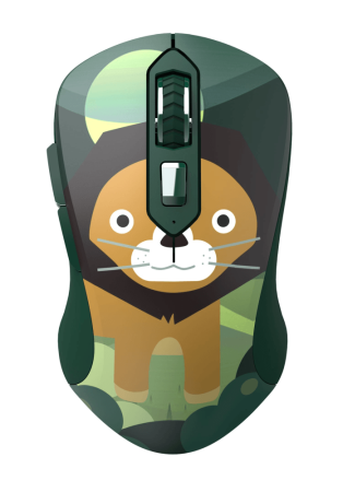 Мышь беспроводная Dareu LM115G Lion (Лев), DPI 800/1200/1600, ресивер 2.4GHz, размер 107x59x38мм